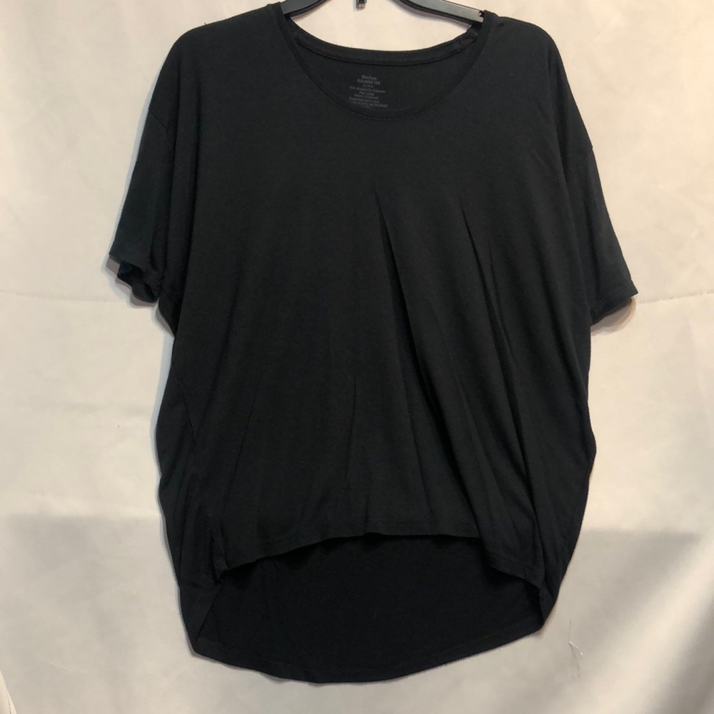 Black High Low Soft Top, Size M